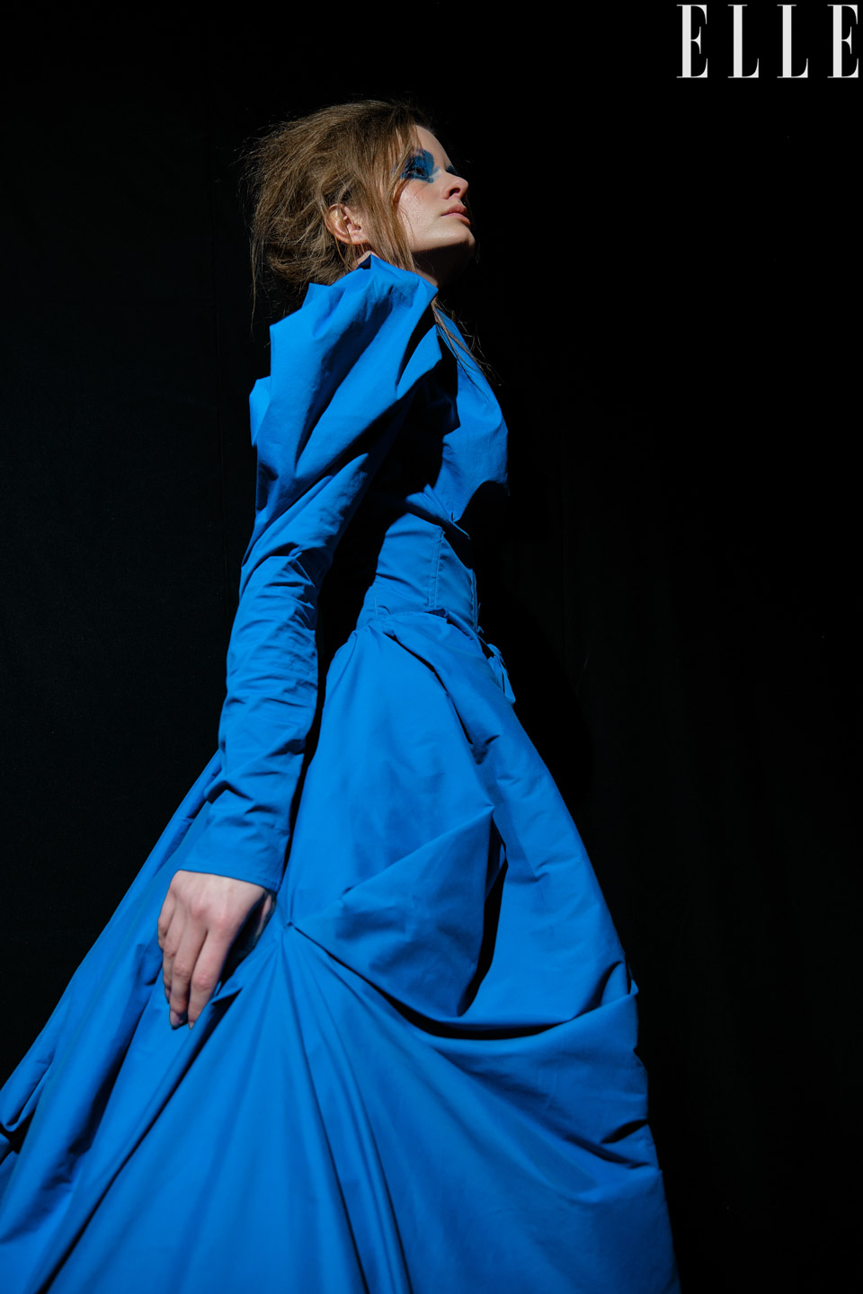 Elle Blue Victorian Dress 