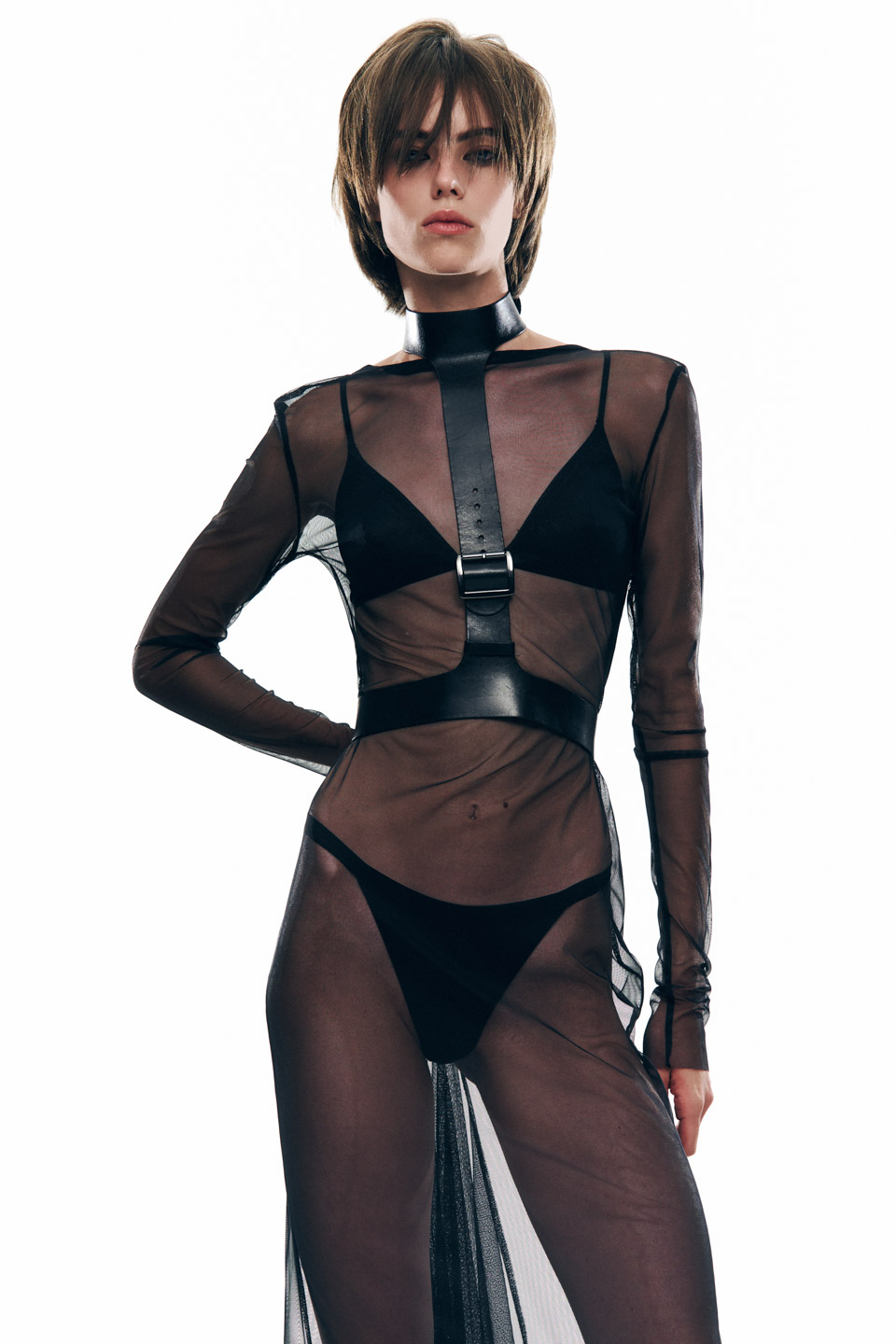 mesh dress