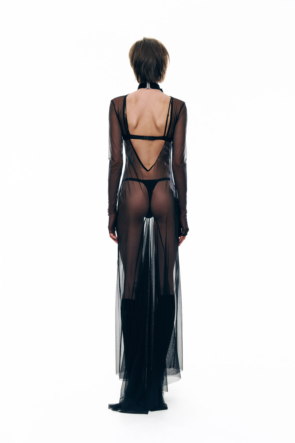 mesh dress