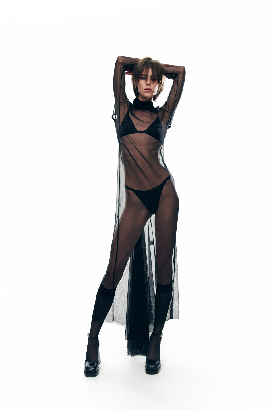 mesh dress