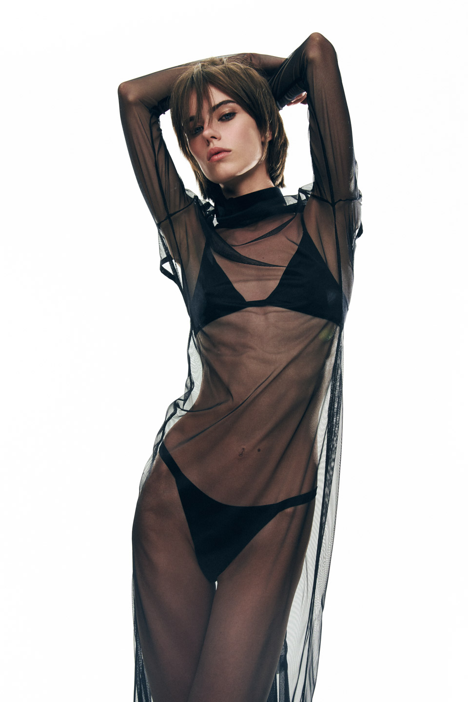 mesh dress