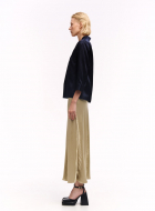 Silk MIDI SKIRT 