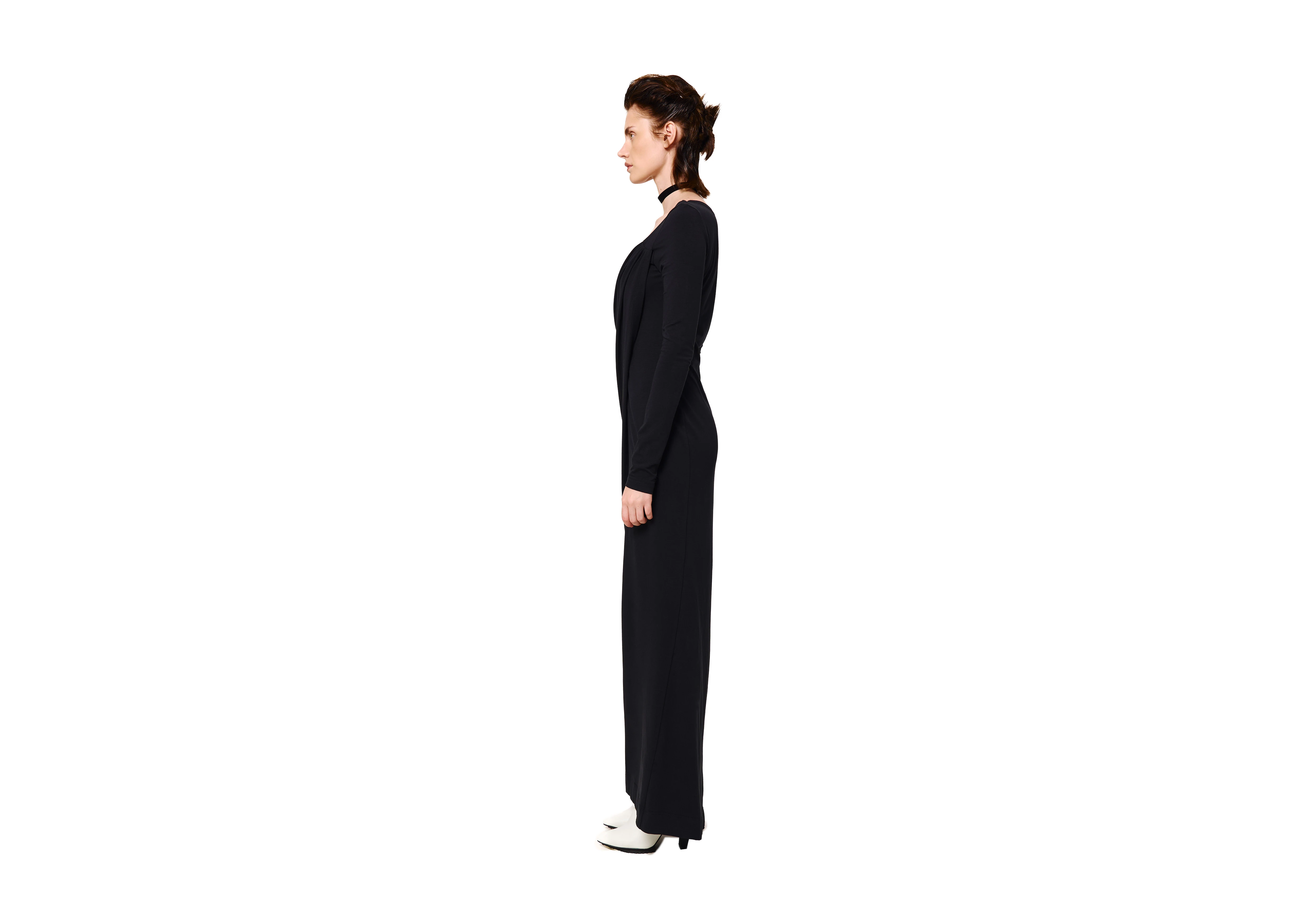 Draped Jersey Dress